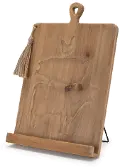 9.5 Wooden Cookbook Holder