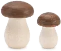 Large 6.75 Wood Mushroom Box