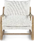 Hazel Off-White Accent Chair