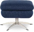 Meg Blue Ottoman