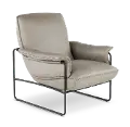 Arizona Thunder Taupe Accent Chair
