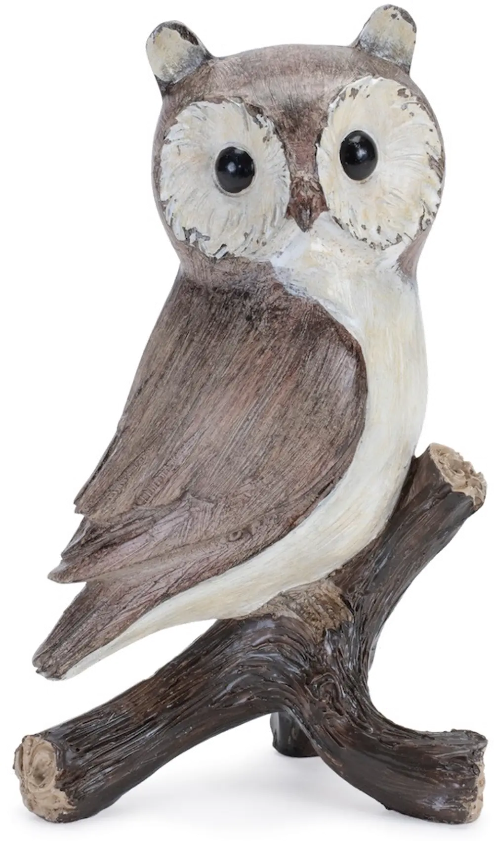 6.5 Inch Owl on Branch Figurine-1