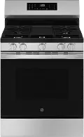 GGF600AVSS-OLD GE 5.3 Cu Ft Single Oven Convection Gas Range - Stainless Steel
