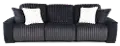 Presley Charcoal 3 Piece Power Reclining Sofa