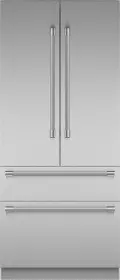T36BT120NS Thermador 18.8 Cu Ft Built-In French Door Refrigerator - Counter Depth Stainless Steel