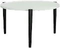 Harlowe Black and White Coffee Table