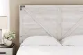 Sutton Queen Crossbuck Panel Headboard