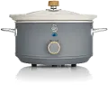 Swan Nordic 3.5L Slow Cooker - Gray