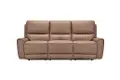 Rangers Stone Power Reclining Sofa with Power Headrests and Lumbar