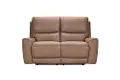 Rangers Brown Power Reclining Loveseat with Power Headrests and Lumbar