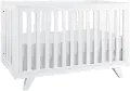 Wooster White 3-in-1 Convertible Crib