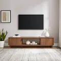 ARUM3FMO Arundo 70 2 Door Mocha TV Stand