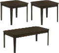Amaro Brown 3-Piece Table Set