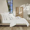 J. Queen Modern Brentwood White King/California King Duvet Cover