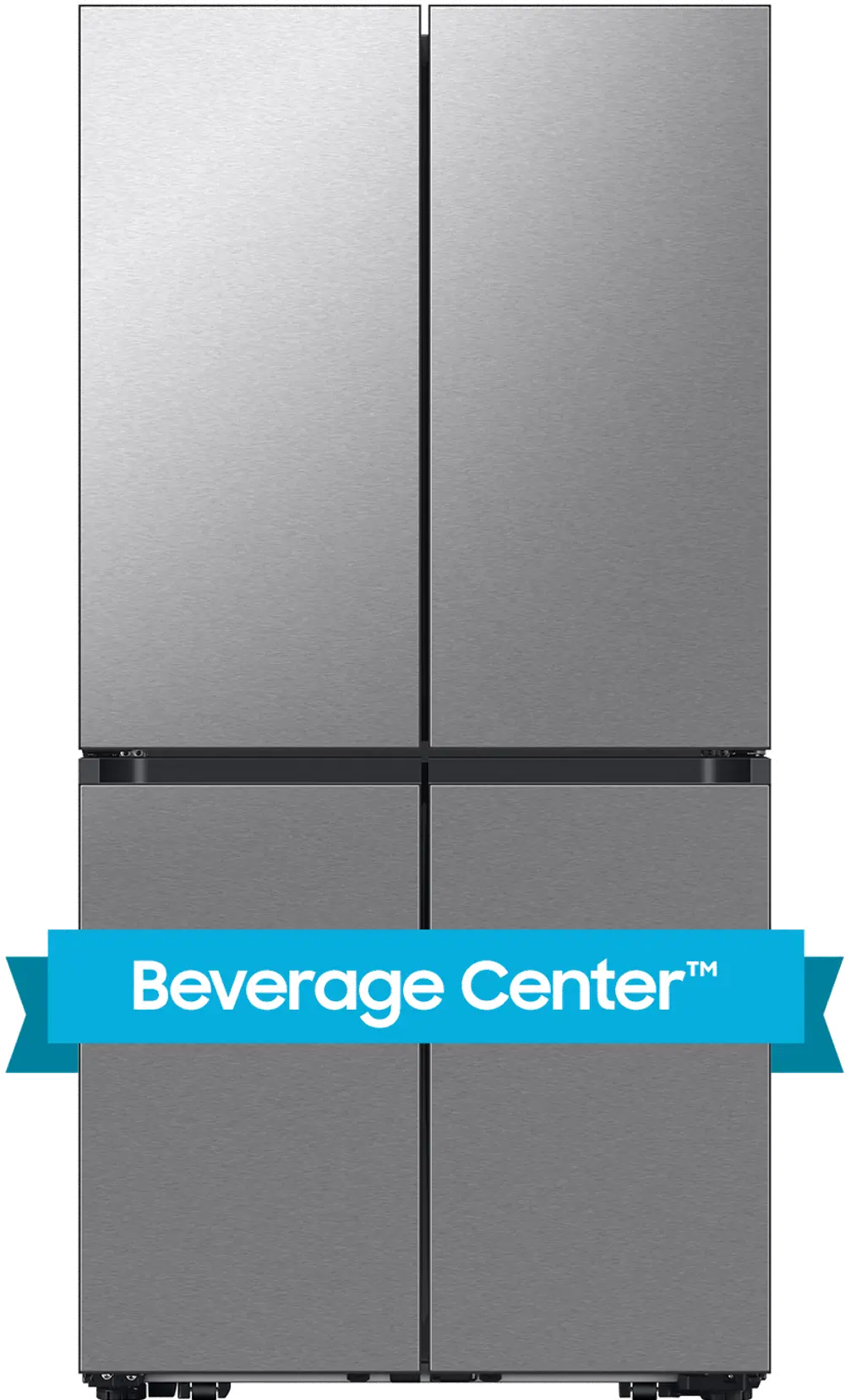 Samsung Bespoke 28.6 Cu Ft 4-Door Flex Refrigerator - Stainless Steel-1