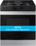 NSG6DG8300SR Samsung Bespoke Smart 6.0 Cu Ft Gas Range - Stainless Steel
