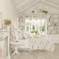 J. Queen Cottage Amalia Rose Floral Quilt
