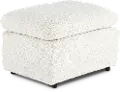 Plush River Rock Ottoman
