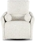 Plush River Rock Swivel Recliner