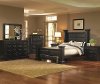 Torreon Black 6 Piece Queen Bedroom Set