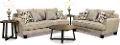7PC/BRYN/TEAK/SLTL Bryn Beige 7 Piece Living Room Set