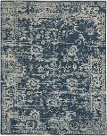 1201RS08001000400/MAKRANA-8X10 Makrana 8 x 10 Vintage Blue Area Rug