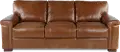 Splendor Brown Leather Sofa