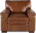 Splendor Brown Leather Chair