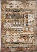 OD6CA5X8/CANYON-5X8 Odessa 5 x 8 Southwestern Rust Area Rug