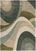 CO3FE8X10/FERNWAY-8X10 Carmona 8 x 10 Fernway Green Area Rug