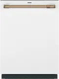 CDT888P4VW2 GE Cafe Top Control Dishwasher - Matte White
