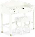 Olivia French White Vanity Set