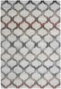 Granada 5 x 8 Spectrum Trellis Multicolor Area Rug