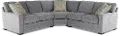 Juno Gray 3 Piece Sectional