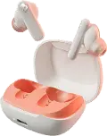 S2TAW-S951 Skullcandy Smokin Bud In-Ear Wireless Earbuds - Bone/Orange Glow