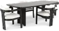 Treviso Espresso Brown 5 Piece Dining Set