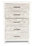 142-BR41 Backroads Weathered White Chest of Drawers