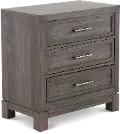 313-BR61 Modern Edge Brown Nightstand