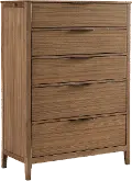Cyrus Almond Brown Chest of Drawers