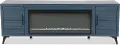 Malibu Blue 78 Fireplace TV Stand