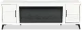 Malibu White 78 Fireplace TV Stand