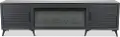 Malibu Black 95 Fireplace TV Stand