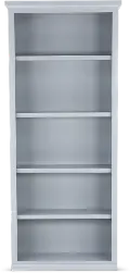 Elliott Gray 4-Shelf Bookcase