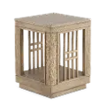 Fusion Natural Chairside Table