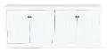Riley White 72 TV Stand