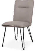 Resse Taupe Upholstered Dining Chair