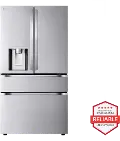 LF25G8330S LG 25.4 Cu Ft French Door Refrigerator - Counter Depth Stainless Steel