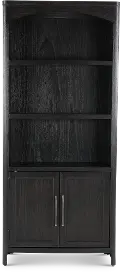 Sloane Black Door Bookcase