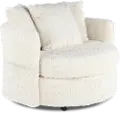 Hendrix Ivory Swivel Chair