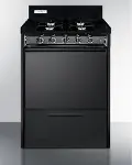Summit 24 Gas Range - Black